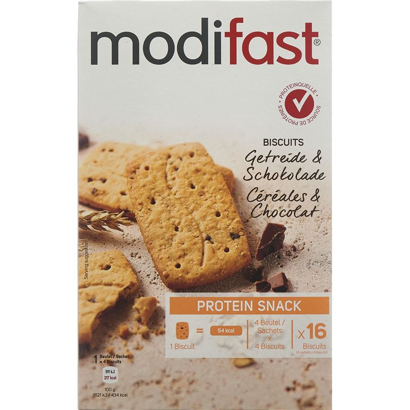 MODIFAST Biscuits Chocolat Getreide 4 x 50 g