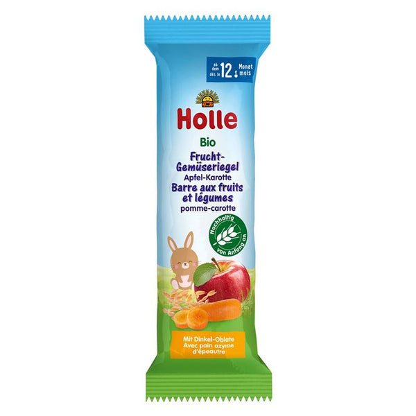 HOLLE Früchte-Gemüseriegel Apf Karot Bio 25 g