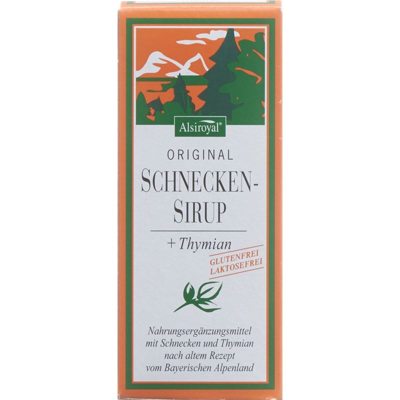 ALSIROYAL Original Schnecken Sirup Thymian 150 ml