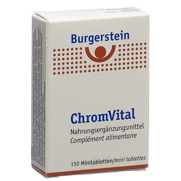 BURGERSTEIN Chromvital Tabl Disp 150 Stk