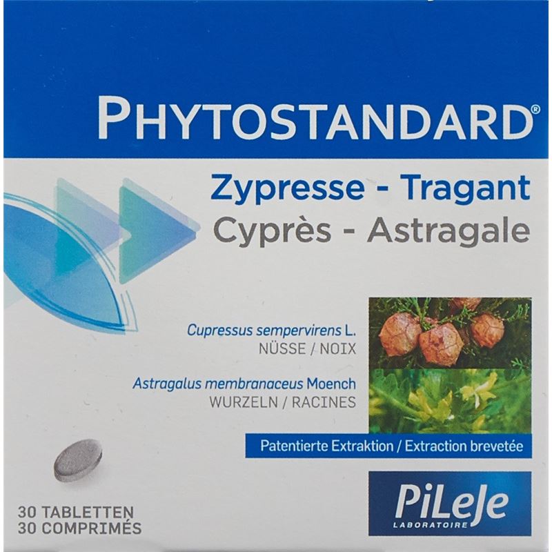 PHYTOSTANDARD Zypresse-Tragant Tabl 30 Stk