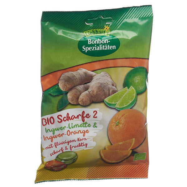 LIEBHARTS Bonbons Die scharfen Zwei Bio Btl 100 g