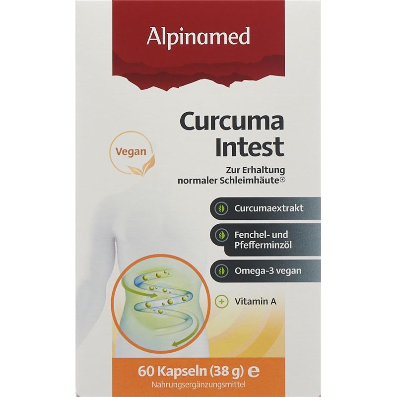 ALPINAMED Curcuma Intest Kaps 60 Stk