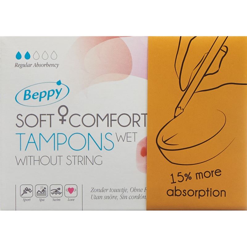 BEPPY Soft Comfort Tampons Wet 2 Stk