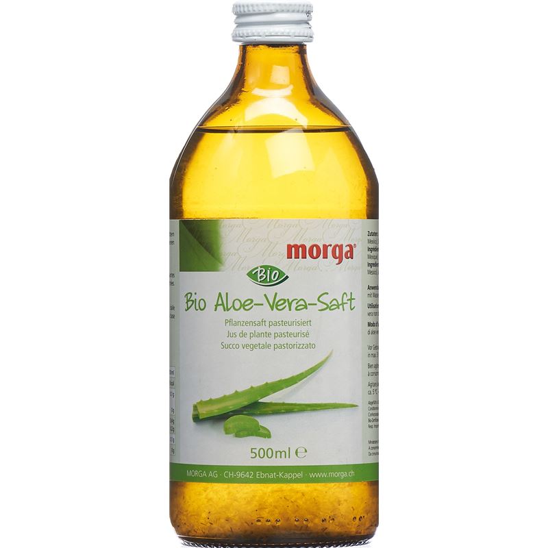 MORGA Aloe Vera Saft Bio Fl 500 ml