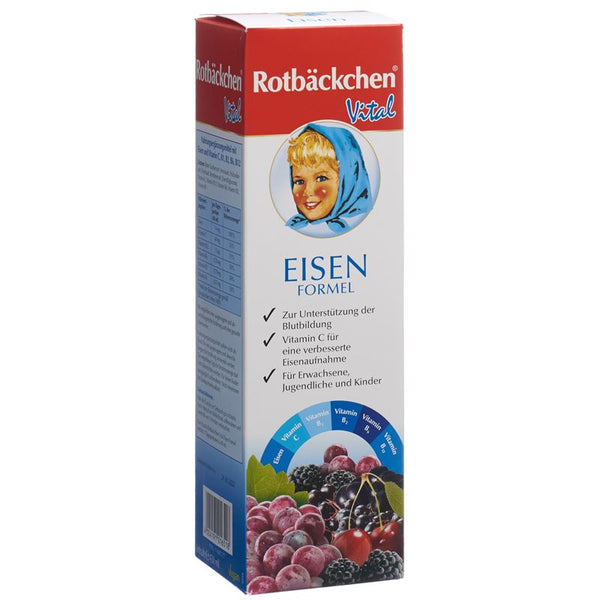 RABENHORST Rotbäckchen Vital Eisen Formel 450 ml