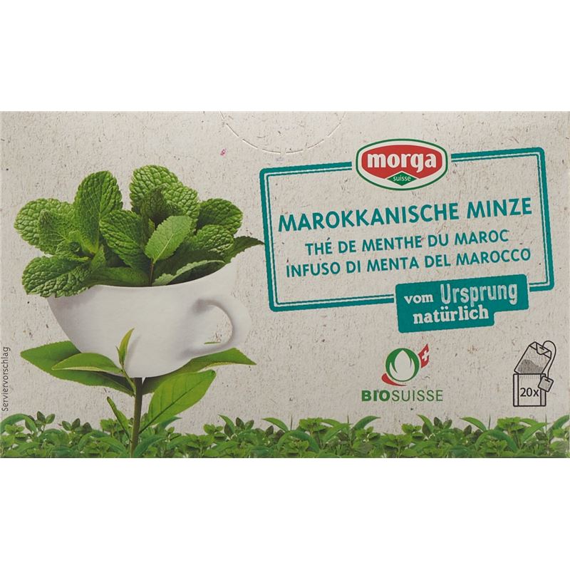 MORGA Marokkominze Tee m/H Bio Knospe 20 Stk