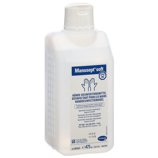 MANUSEPT soft Händedesinfektion Fl 475 ml