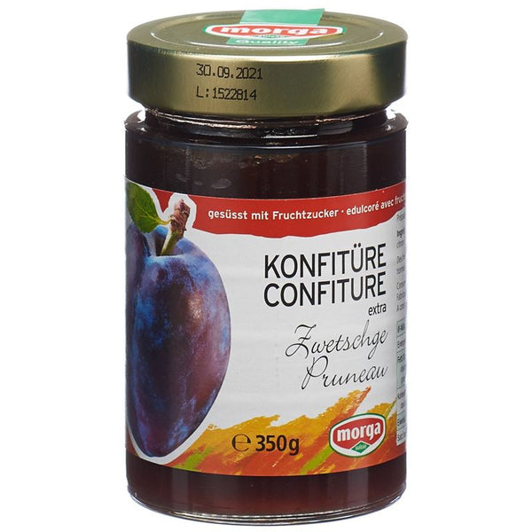 MORGA Konfitüre Zwetschgen Fruchtz 350 g