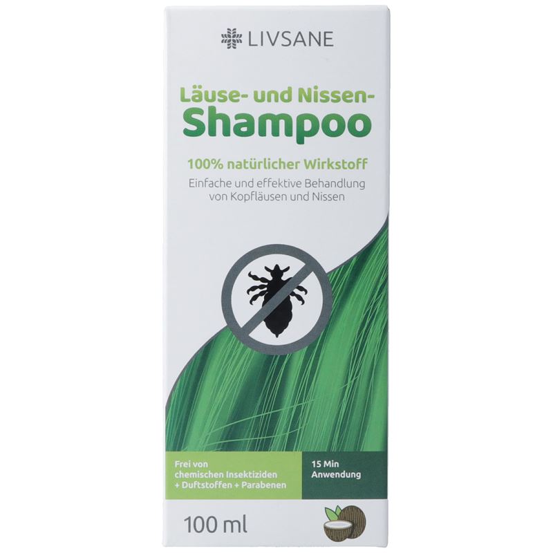 LIVSANE Läuse- & Nissen-Shampoo natürlich 100 ml