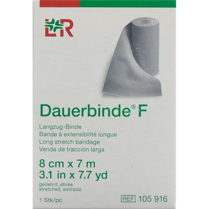 L+R Dauerbinde F 8cmx7m