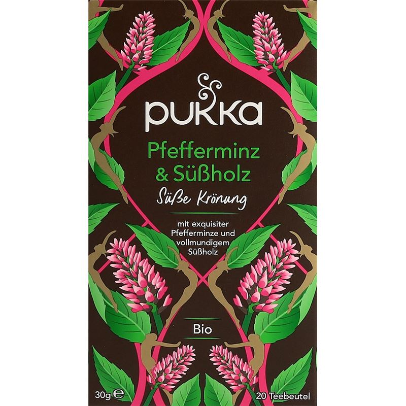 PUKKA Pfefferminz&Süssholz Tee Bio Btl 20 Stk