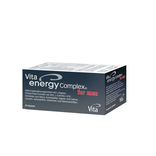 VITA ENERGY COMPLEX for men Kaps Glas 90 Stk