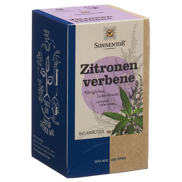 SONNENTOR Zitronenverbene Tee BIO Btl 18 Stk