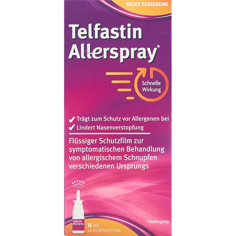 TELFASTIN ALLERSPRAY Nasenspray Fl 15 ml