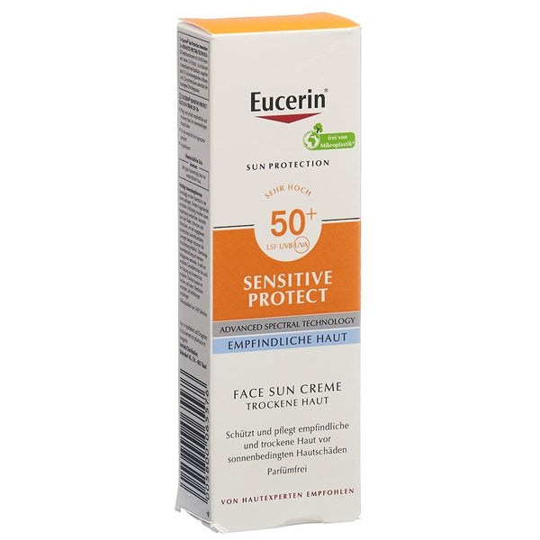 EUCERIN SUN Creme LSF50+ Tb 50 ml