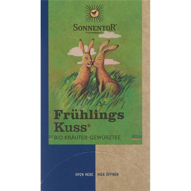 SONNENTOR Frühlingskuss Tee BIO Btl 18 Stk