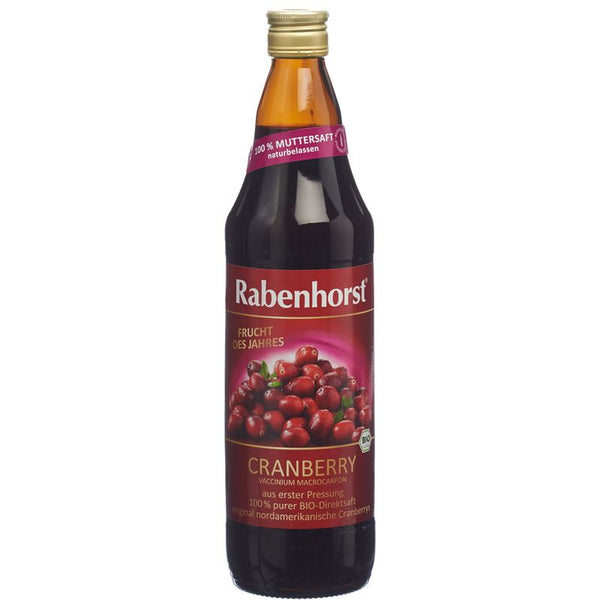 RABENHORST Cranberry Muttersaft Bio Fl 750 ml