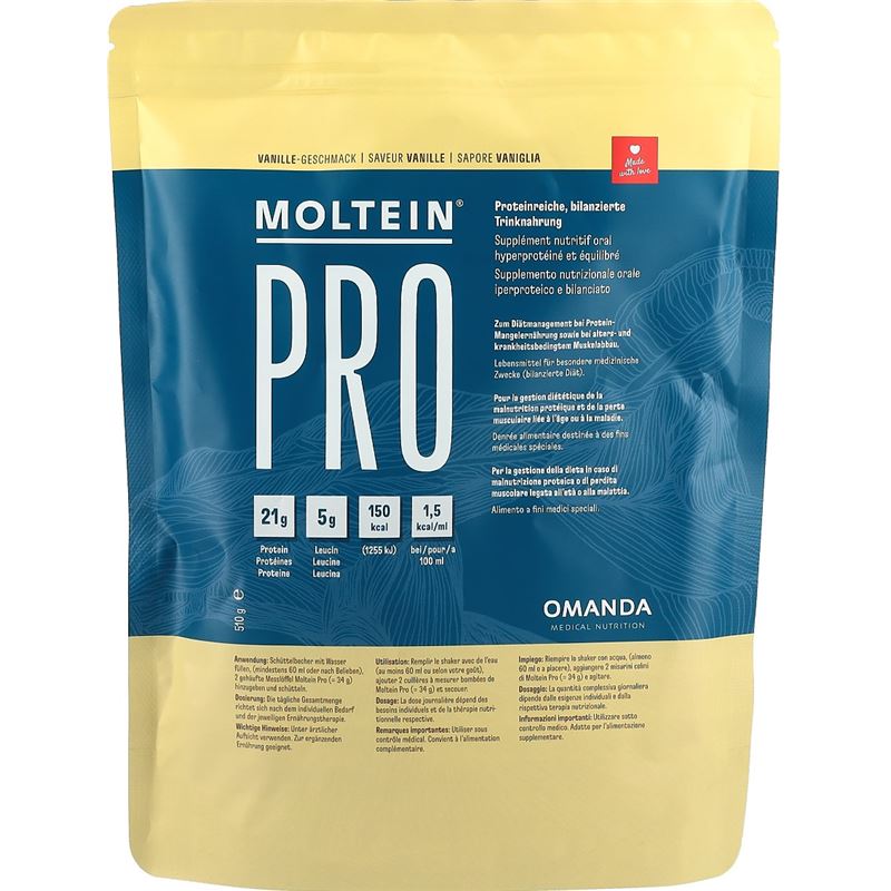 MOLTEIN PRO 1.5 Vanille Btl 510 g