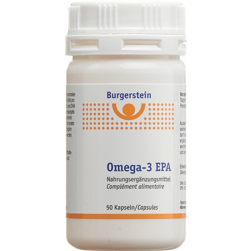 BURGERSTEIN Omega 3-EPA Weichkaps Ds 50 Stk