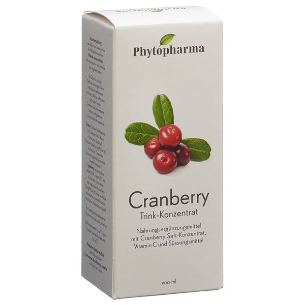 PHYTOPHARMA Cranberry Trink-Konzentrat 200 ml