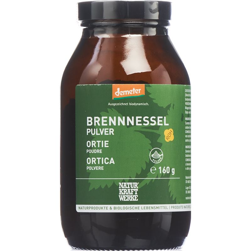 NATURKRAFTWERKE Brennnesselpulver Demeter 160 g