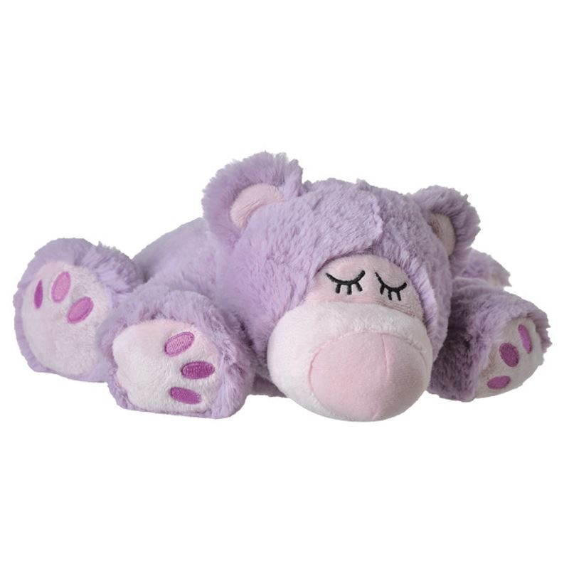 BEDDY BEAR Wärme Stofftier Sleepy Bear lila