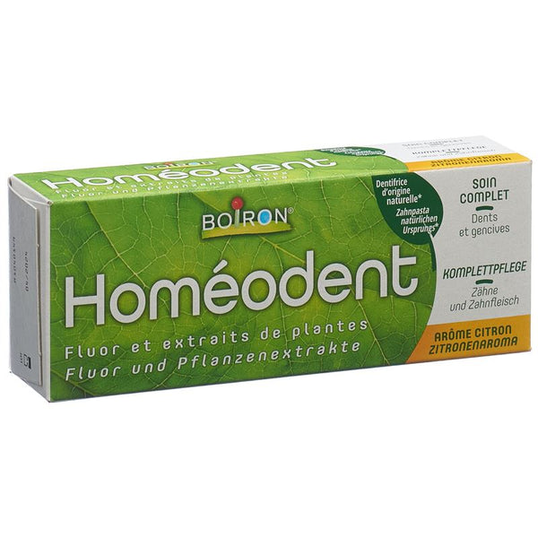 HOMEODENT Zahn Zahnfleischpflege Zitrone 75 ml