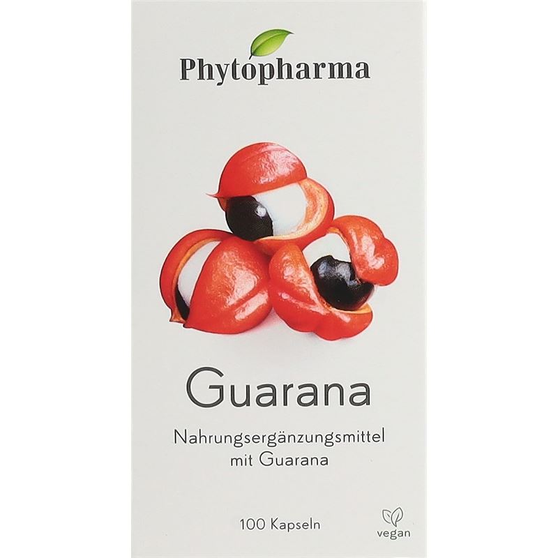 PHYTOPHARMA Guarana Kaps 100 Stk