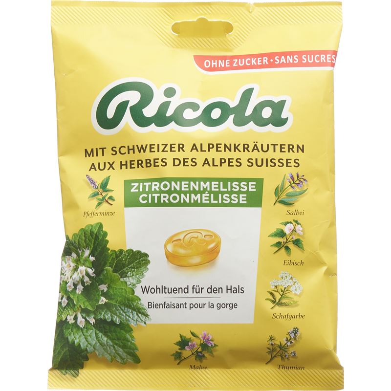 RICOLA Zitronenmelisse Bonb oZ m Stevia Btl 125 g