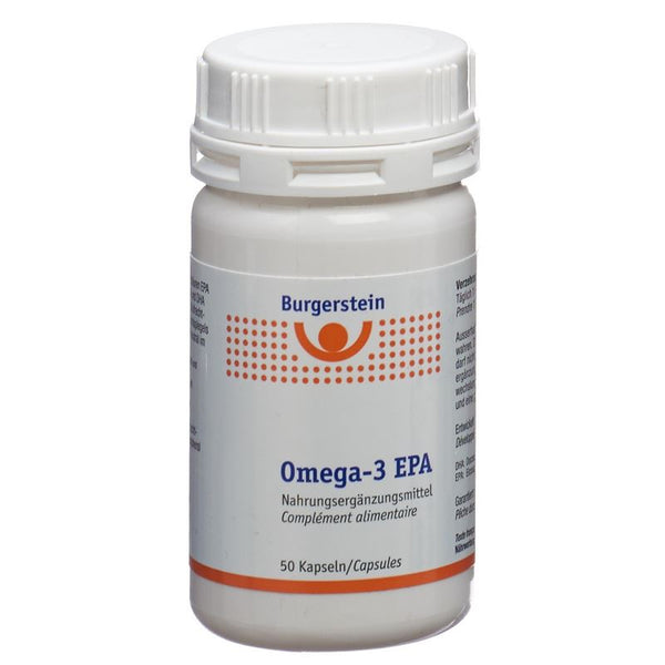 BURGERSTEIN Omega 3-EPA Weichkaps Ds 50 Stk