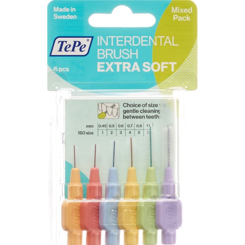 TEPE Interden Brush x-soft ass 6 Stk Blist