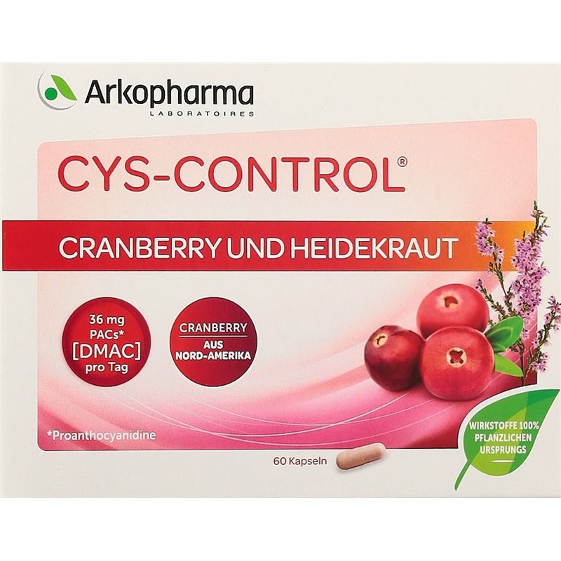 CYS-CONTROL Kaps Cranberry und Heidekraut 60 Stk