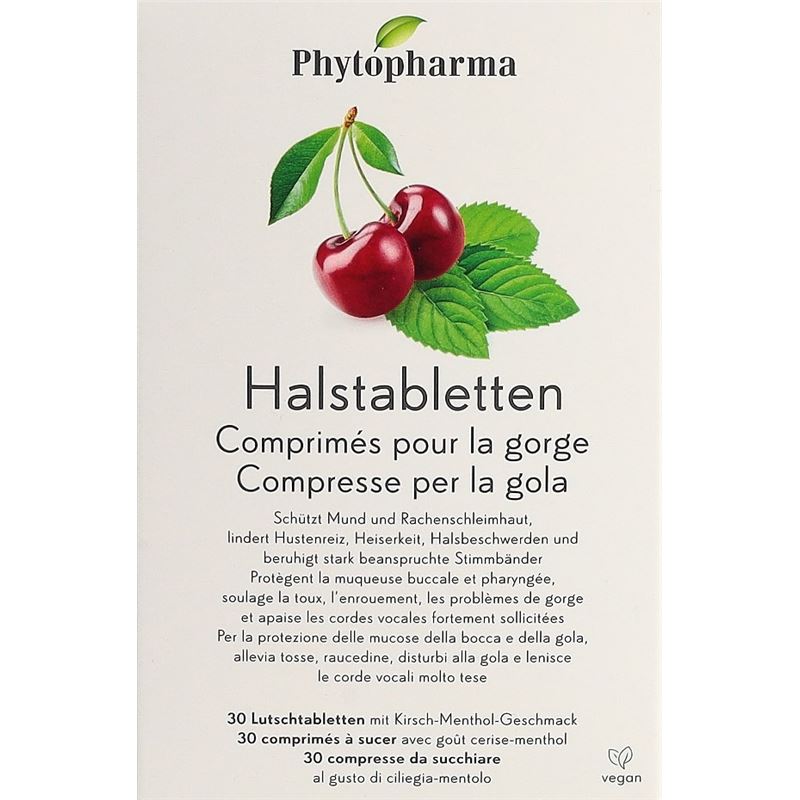 PHYTOPHARMA Halstabletten 30 Stk