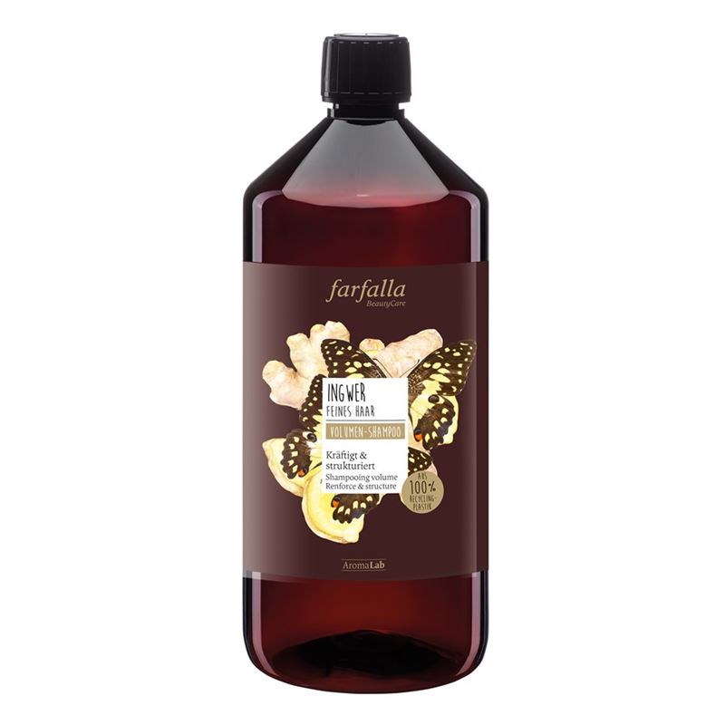 FARFALLA Volumen-Shampoo Ingwer 1000 ml