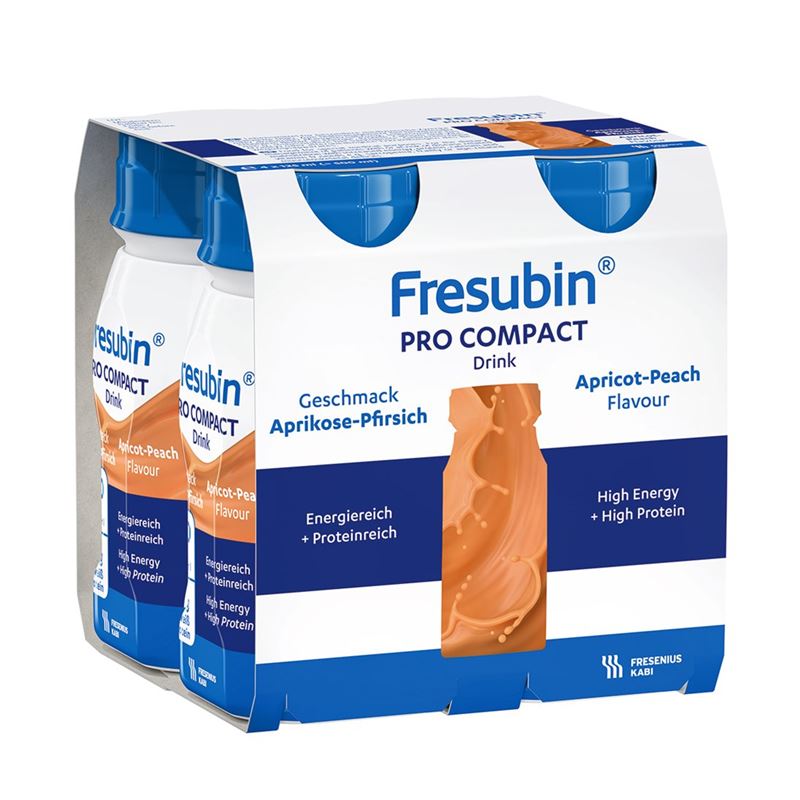 FRESUBIN Pro Compact Aprikose-Pfirsich 4 x 125 ml