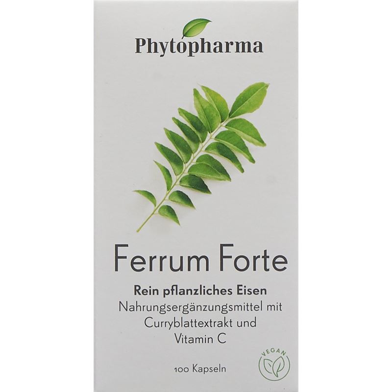 PHYTOPHARMA Ferrum Forte Kaps Ds 100 Stk