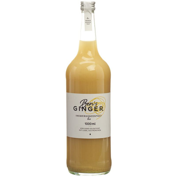 BEN'S GINGER Ingwerkonzentrat Bio Fl 1000 ml