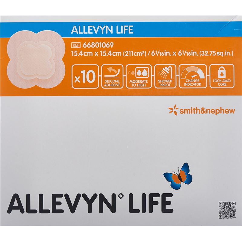 ALLEVYN LIFE Sil-Schaumver 15.4x15.4cm 10 Stk