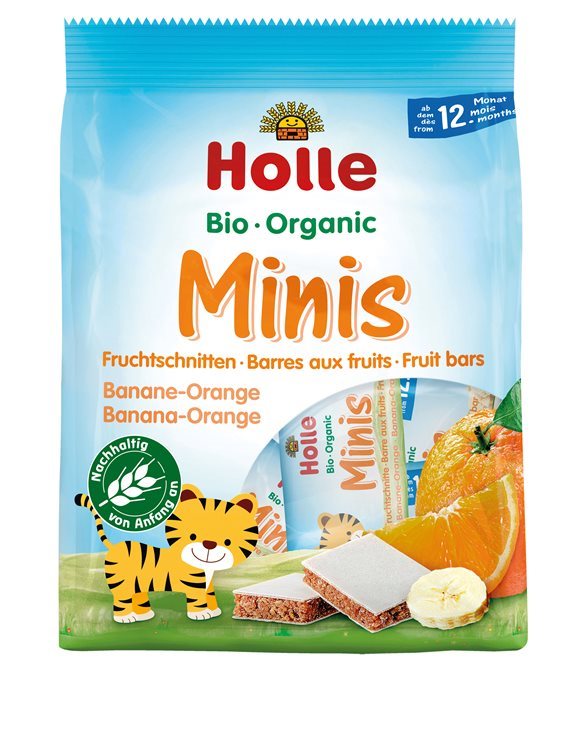 HOLLE Bio-Minis Banane Orange Btl 100 g