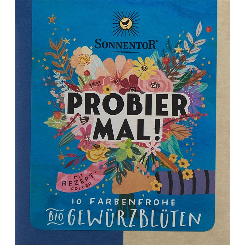 SONNENTOR Probier Mal! Gewürzblüten BIO 10 Stk