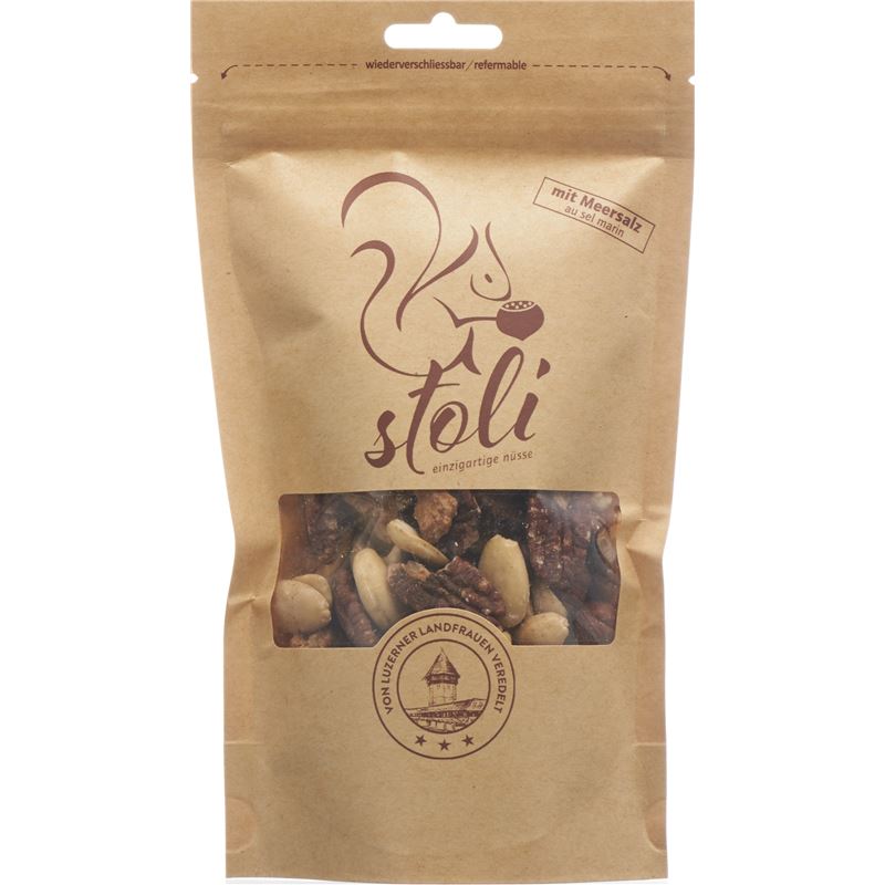 STOLI Nuss-Mix deluxe mit Meersalz Btl 175 g