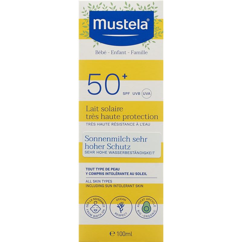 MUSTELA Sonnenschutz Sonnenmilch LSF50+ Tb 100 ml