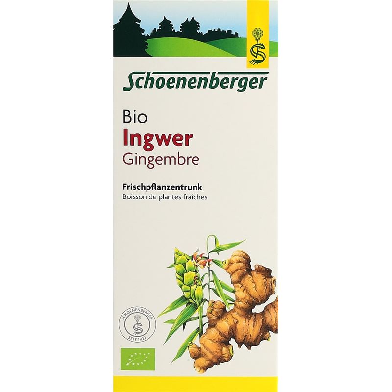 SCHOENENBERGER Ingwer Frischpfl Tru Bio 200 ml