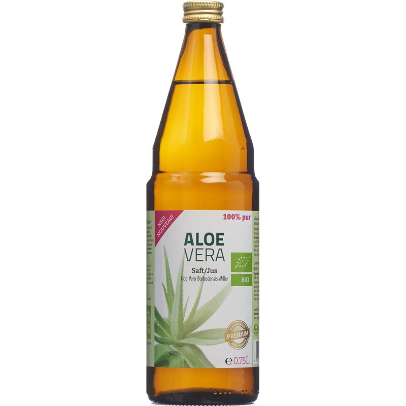 ALOE VERA Saft Bio 100 % pur Premium 0.75 lt