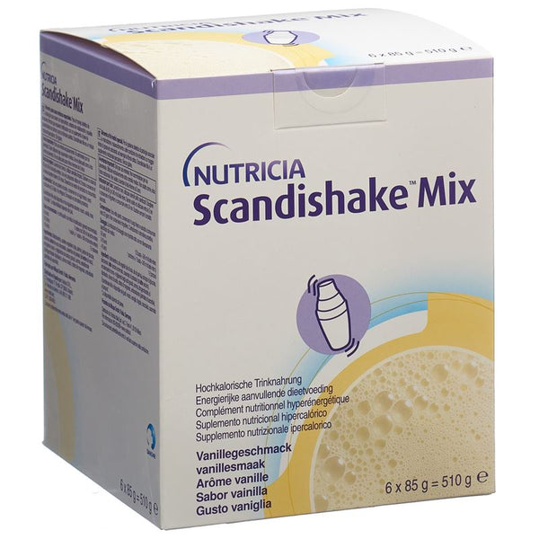 SCANDISHAKE Mix Plv Vanille 6 Btl 85 g