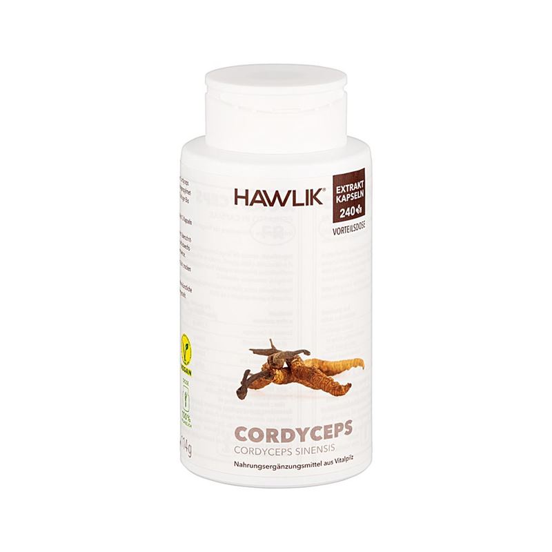 HAWLIK Cordyceps Extrakt Kaps 240 Stk