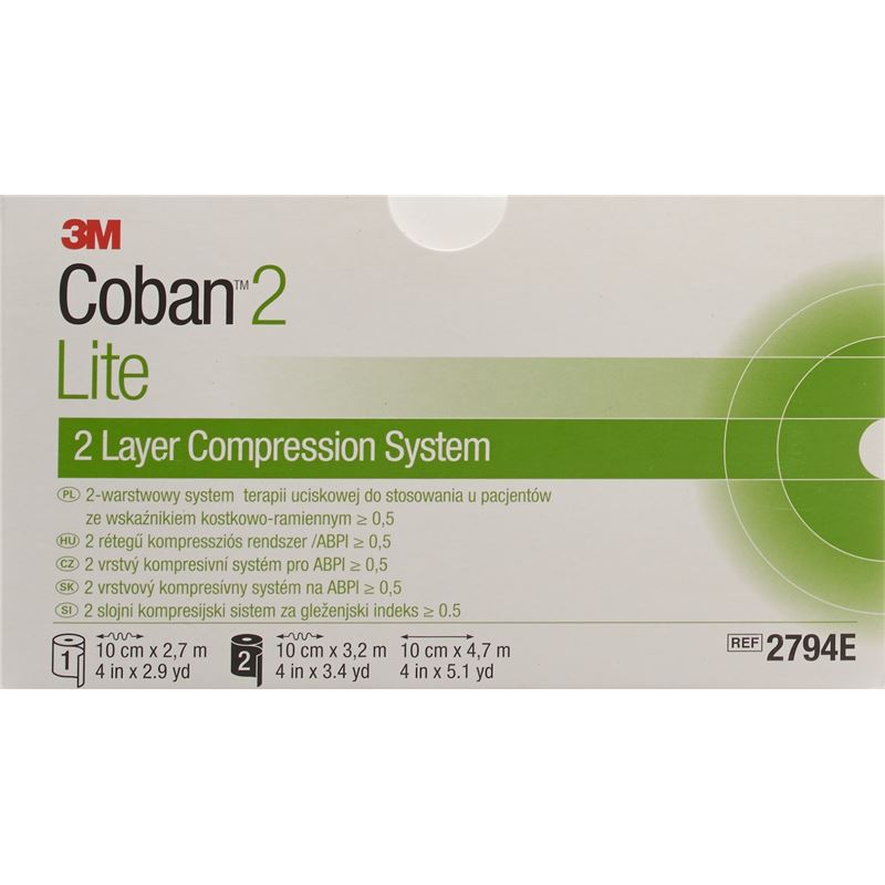 3M COBAN 2 Lite 2-Lagen Kompressions-Syst Set