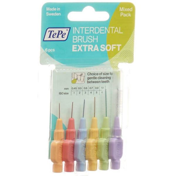 TEPE Interden Brush x-soft ass 6 Stk Blist