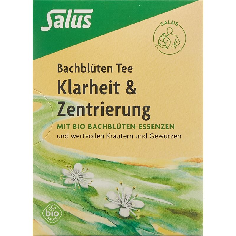 SALUS Bach Tee Klarheit & Zentrier Bio Btl 15 Stk